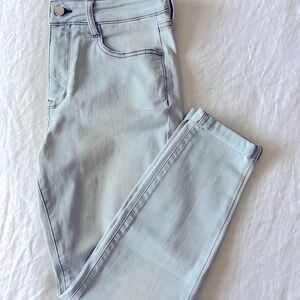 Nine West Light Faded Blue Skinny Jeans Soft Denim